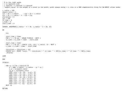 sample_programs/Alternative Circle Tester.prod.bas screenshot