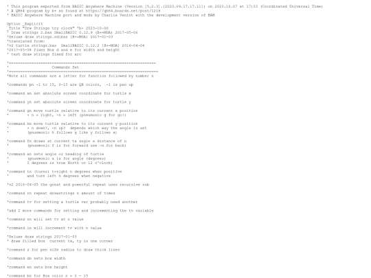 sample_programs/Analog Clock by b+.prod.bas screenshot