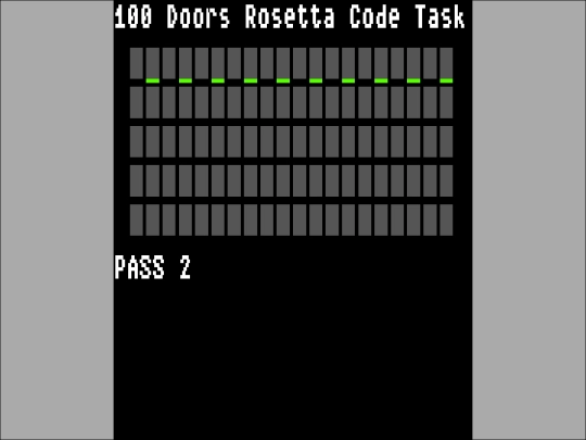 sample_programs/Animated 100 Doors.prod.run screenshot