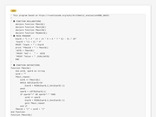 sample_programs/Arithmetic Expression Parser.bas screenshot
