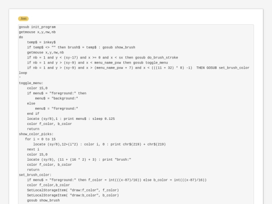 sample_programs/Ascii Draw.bas screenshot
