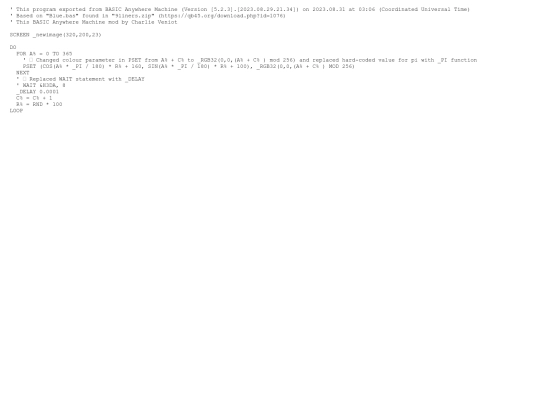 sample_programs/Blue.prod.bas screenshot