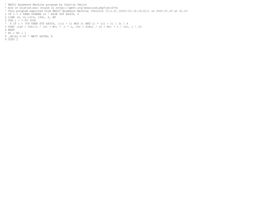 sample_programs/BlueJoe Motion Thingy.prod.bas screenshot