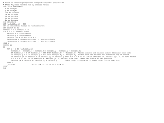 sample_programs/BouncingScatterCircles.prod.bas screenshot