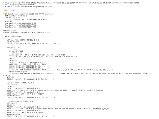 sample_programs/Clock.prod.bas screenshot