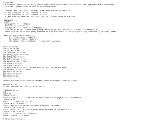 sample_programs/Coin Hunt.prod.bas screenshot