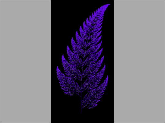 sample_programs/Color_Changing Fractal Fern.prod.run screenshot
