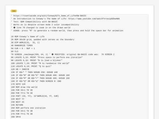 sample_programs/Conway Game of Life.bas screenshot