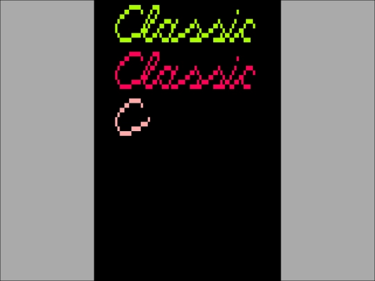 sample_programs/Cursive Text Sample.prod.run screenshot