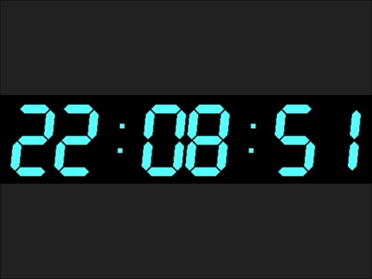 sample_programs/DRAW DIGITAL CLOCK.prod.run screenshot