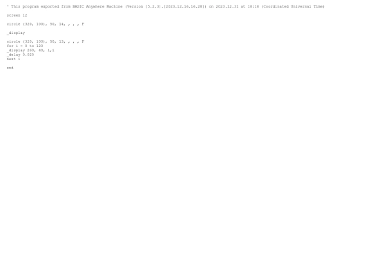 sample_programs/Display With Parameters Tester.prod.bas screenshot