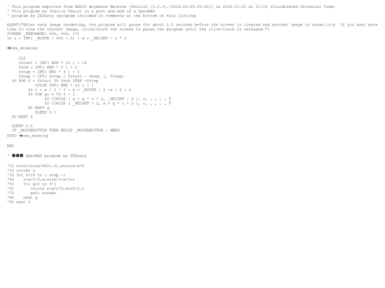 sample_programs/Dunny Demo Mod.prod.bas screenshot