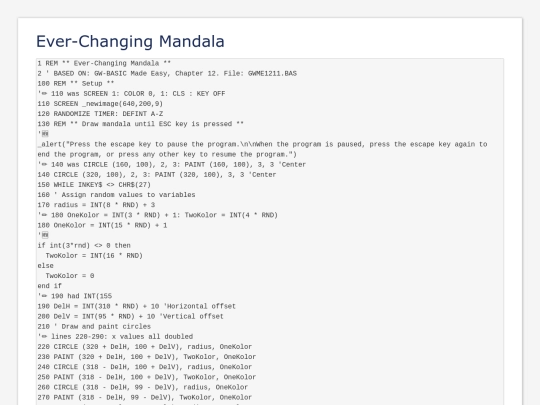 sample_programs/Ever-Changing Mandala.prod.bas screenshot