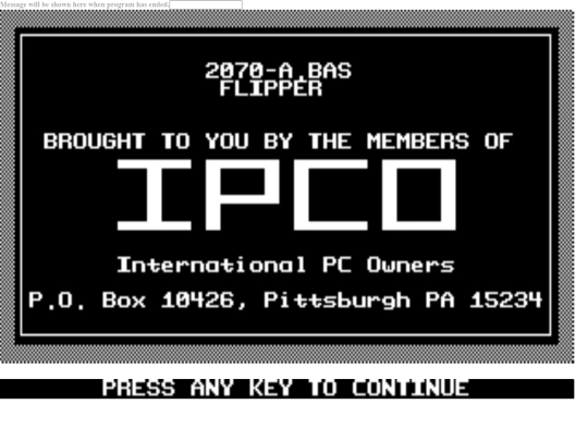 sample_programs/FLIPPER.run screenshot
