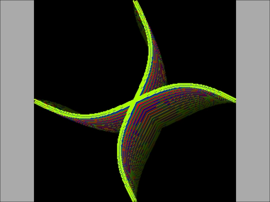 sample_programs/FourPointed SineWavy Thing.prod.run screenshot