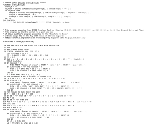 sample_programs/Fractals in Focus.prod.bas screenshot