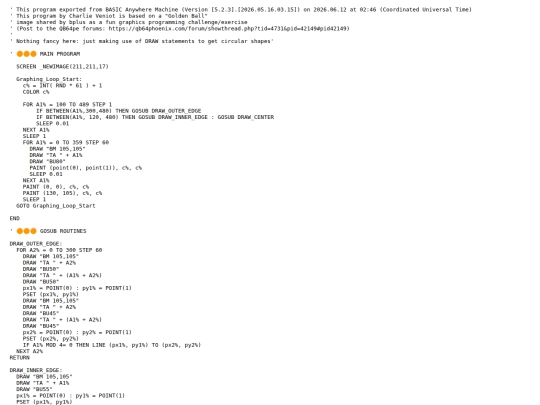 sample_programs/Golden Ball 1.prod.bas screenshot