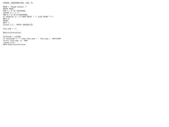sample_programs/Howdy Doodie!.prod.bas screenshot