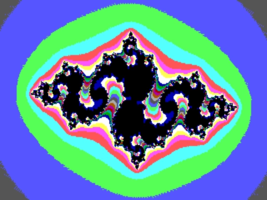 sample_programs/Julia set (QBasic).run screenshot