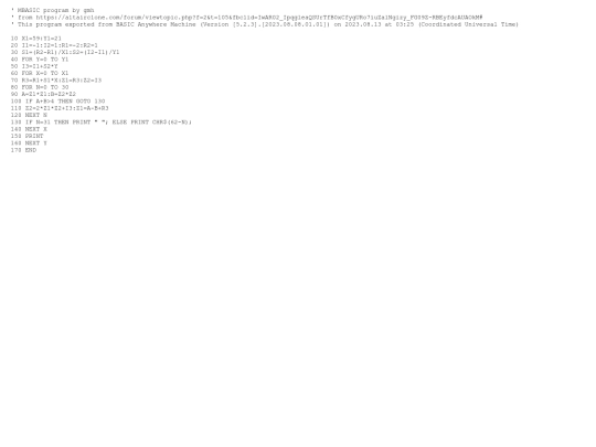 sample_programs/Mandelbrot Set - Text.prod.bas screenshot