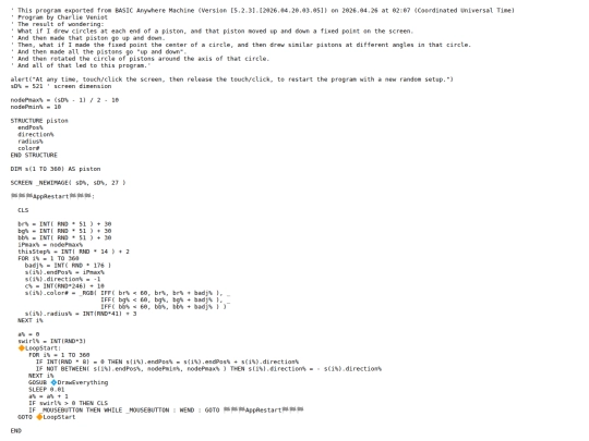 sample_programs/Swirling Circles.prod.bas screenshot
