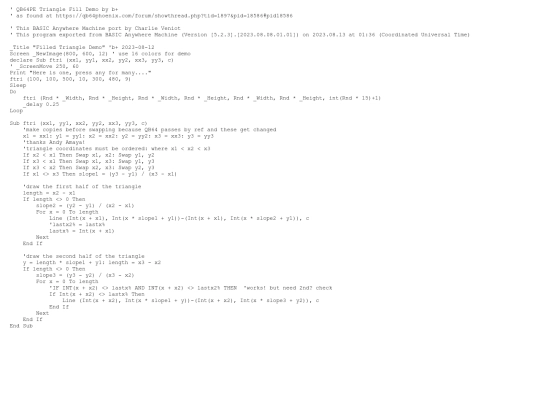 sample_programs/Triangle Fill Demo.prod.bas screenshot
