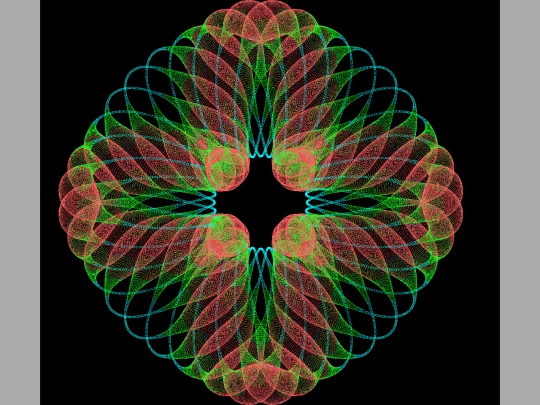 sample_programs/Trigonometric funtions from 9000 CIRCLES.run screenshot