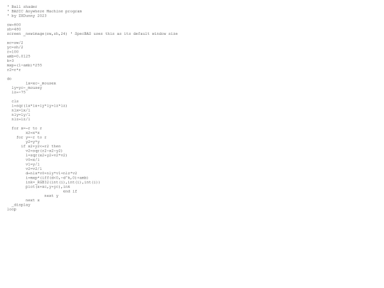 sample_programs/ULTIMATE gradient ball.prod.bas screenshot