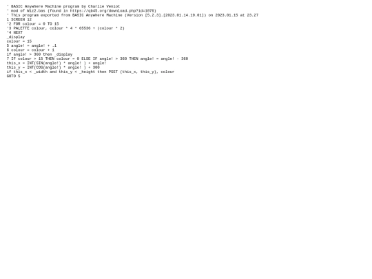 sample_programs/Vortex Thing.prod.bas screenshot