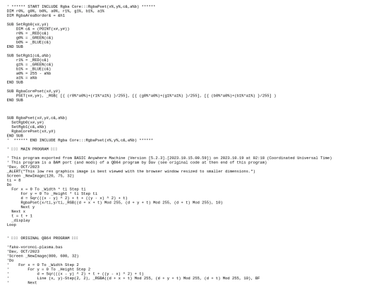 sample_programs/fake-voronoi-plasma.prod.bas screenshot