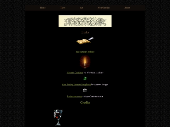 Links screenshot