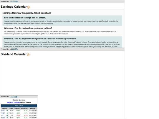market screenshot