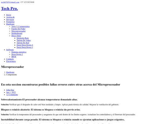 pestañas/Procesador screenshot