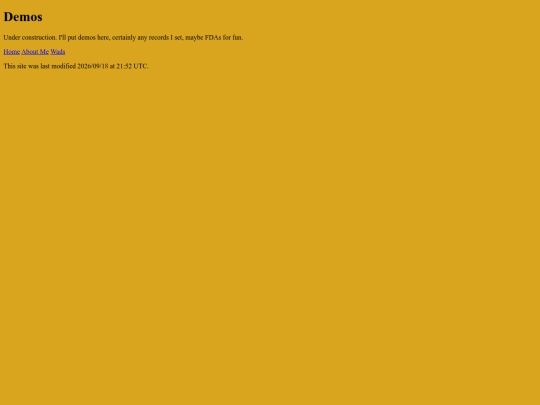demos screenshot