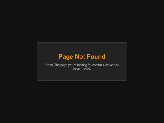 not_found screenshot