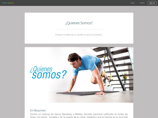 quienes somos screenshot