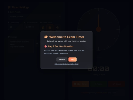 gameapps26feb/examtimerv1 screenshot