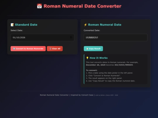 random_apps/romannumeralconverter2025 screenshot