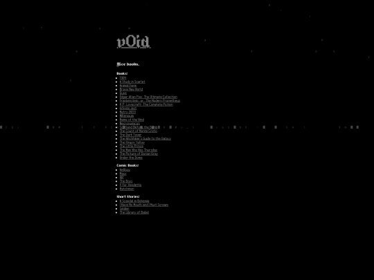 books screenshot