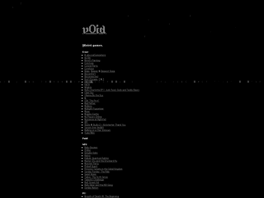 games screenshot