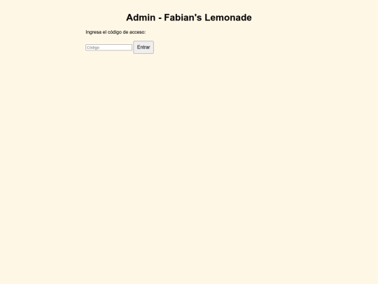 admin screenshot