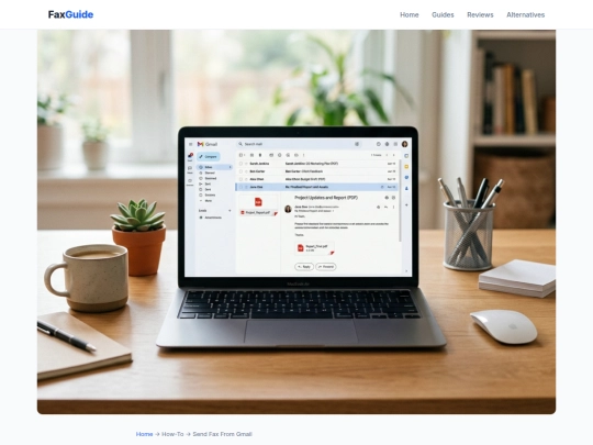articles/send-fax-from-gmail screenshot