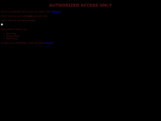 index screenshot