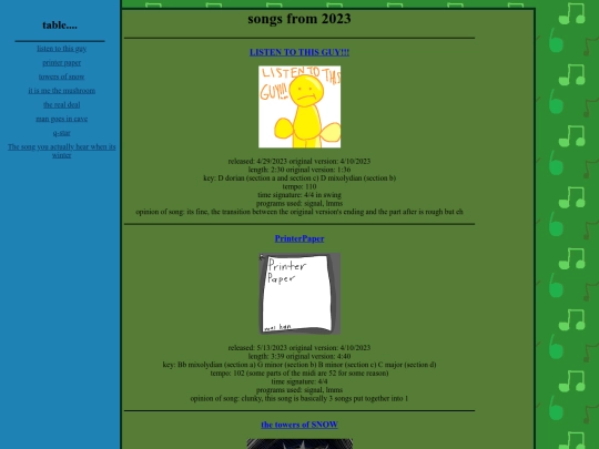 music/2023 screenshot