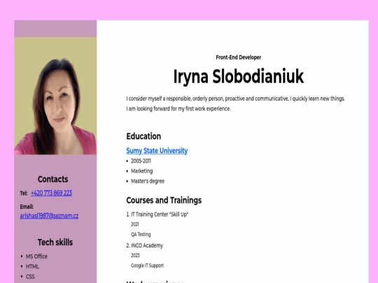index screenshot