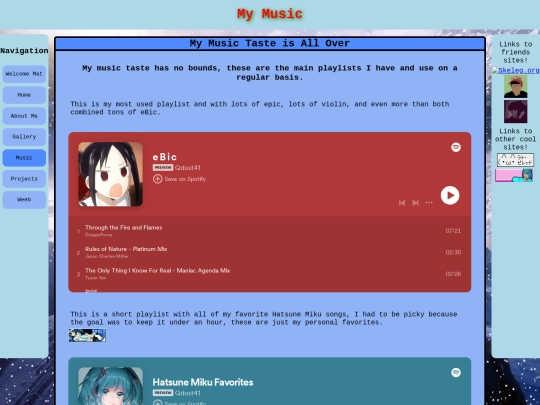 page/music screenshot