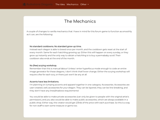 Mechanics screenshot