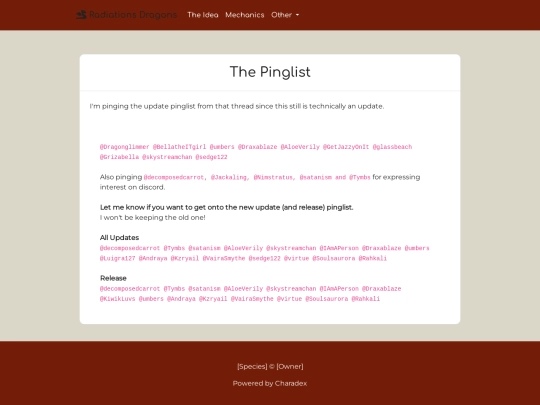 Pinglist screenshot