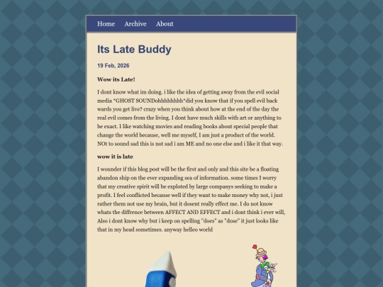 posts/2026-02-19-Its-Late-Buddy screenshot