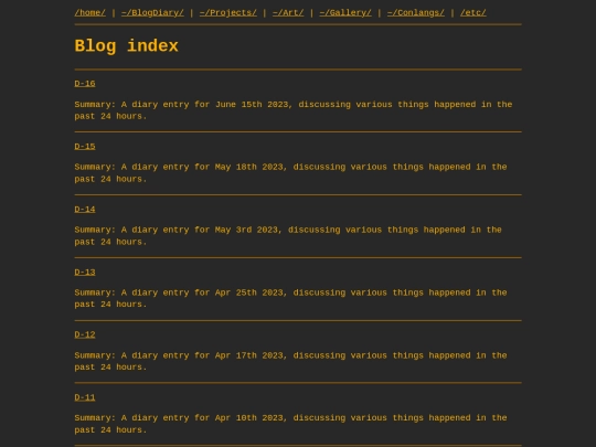 blog screenshot